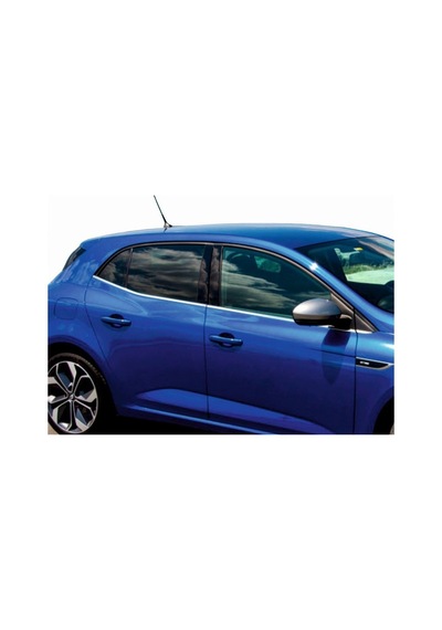 Renault Megane 4 Hb Cam Çıtası 6 Prç Krom 2017 ve Sonrası