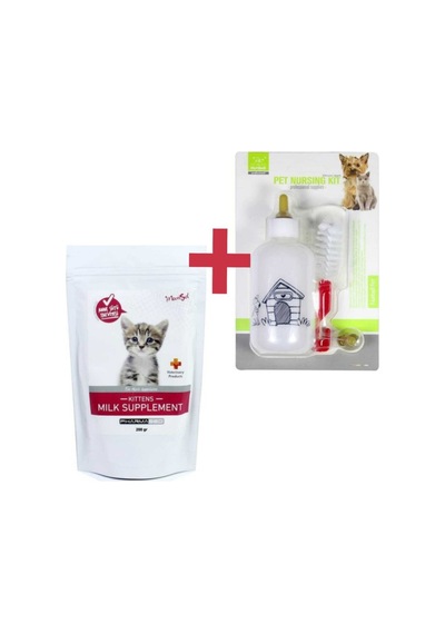 Yavru Kedi Süt Tozu Ve Biberon Seti 100 Ml - 77768378