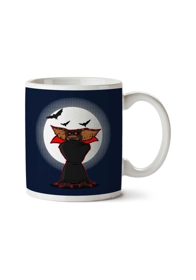 Monster Of The Night Gremlins Dracula İki Tarafı Baskılı Kupa Bardak