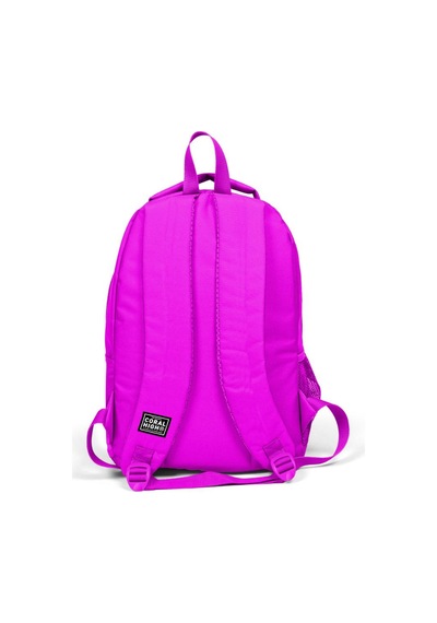 Coral High Kids Pembe Üç Bölmeli USB Şarjlı Kulaklık Çıkışlı Okul Sırt Çantası 24310