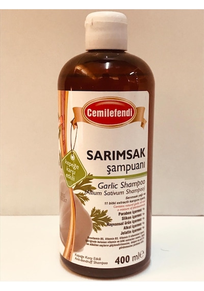 Cemilefendi Sarımsak Özlü Şampuanı 400 ML