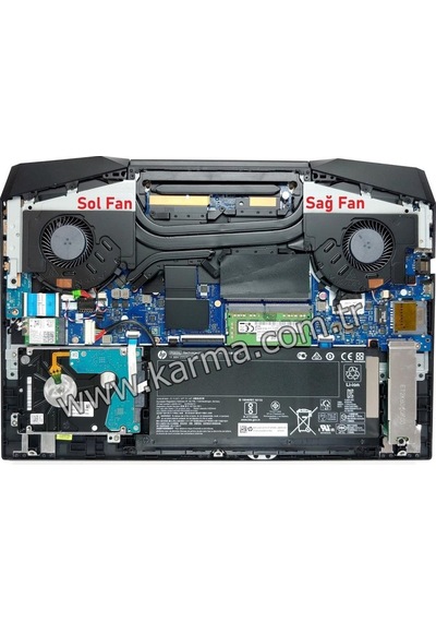 Hp Pavilion Gaming 15-dk Tpn-c141 Notebook Cpu Fanı V1 Sağ