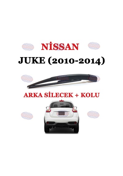 Nissan Juke Arka Silecek Kolu+Silecek Süpürgesi