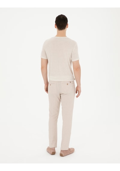 Pierre Cardin Erkek Bej Pantolon Kanvas-chino 50284261-vr011 Bej