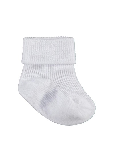 Civil Baby Basic Kıvrık 3'lü 6- Bebek Erkek Çorap Set - Standart 18 Ay Standart