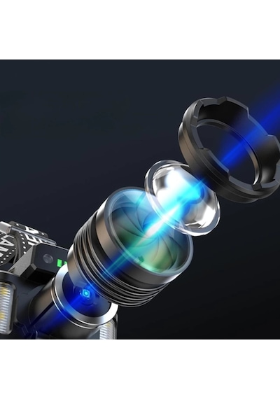 Sensörlü Cree Tg Led Şarjlı Kafa Lambası Wt-625 Diğer