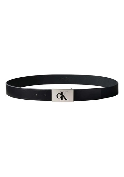 Calvin Klein Ssnl Mono Plaque 35m Siyah Erkek Deri Kemer