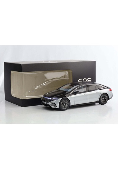 1:18 Ölçek Nzg 2022 Mercedes Benz Eqs Amg Lıne V297 Diecast Metal Minyatür Model Araba 25cm