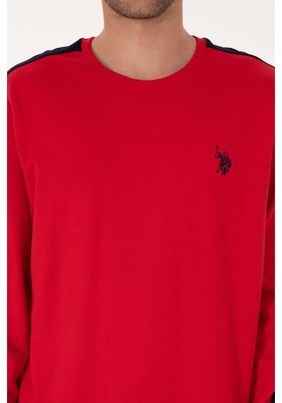 U.s. Polo Assn. Erkek Kırmızı Pijama Takım 50318592-vr030 Kırmızı
