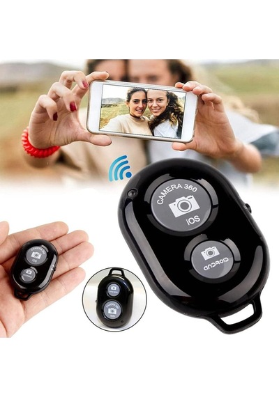 Ensiga Bluetooth Uzaktan Fotoğraf Ve Video Çekme Kumanda Pilli Tüm Telefonlara Uyumlu