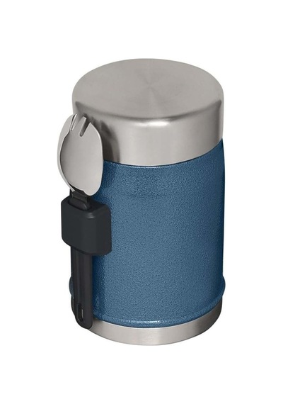 Stanley Classic Legendary Yemek Termosu, Mavi Hammertone Lake , Çok Renkli