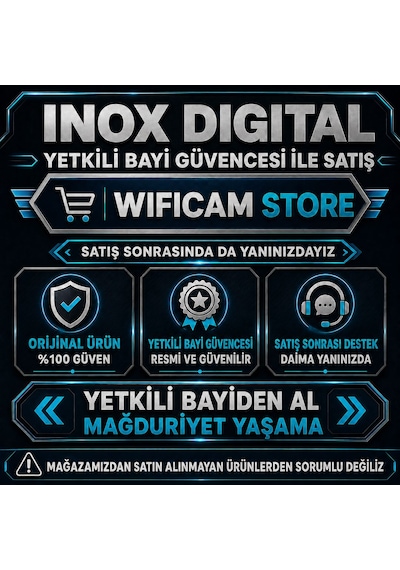 3MP Mini Wifi Güvenlik Kamerası İç Ve Dış Ortam