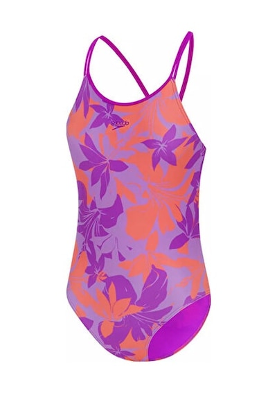 Speedo Alo Pt Twnstrp Jf Pink Kız Çocuk Mayosu 8-00313618141 Pembe Pembe