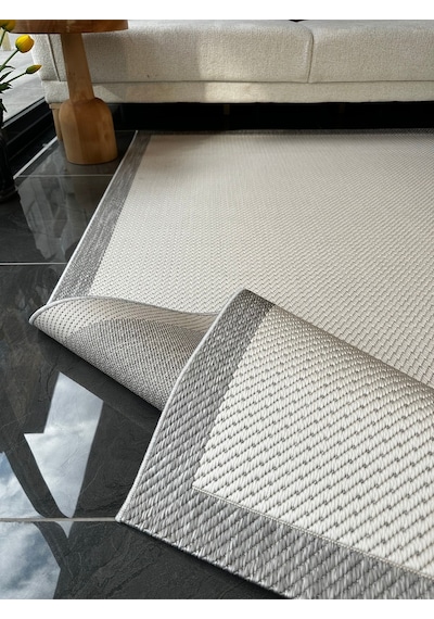 Sisal Halı Salon, Oturma, Yatak Odası Halısı 160x230 Desen Kodu 79266-095 Bej