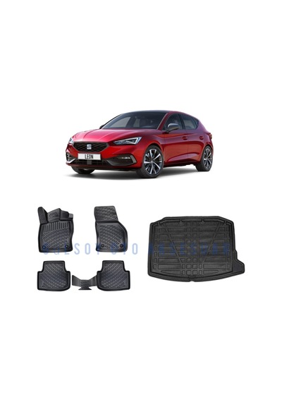 Seat Leon Otomatik Paspas Ve Bagaj Havuzu 2021-