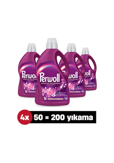 Hassas Sıvı Çamaşır Deterjanı 2,75 L 4'lü Set : 200 Yıkama