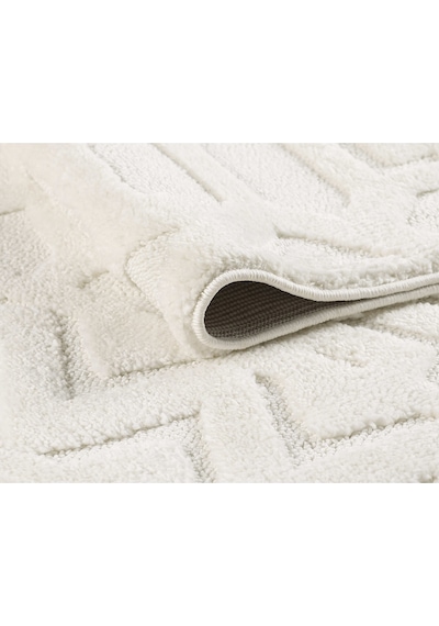 Mariesse Home Elit Bukleli Yumuşak Peluş Post Shaggy Çocuk Odası Oturma Odası Salon Mutfak Halısı 0636a Krem