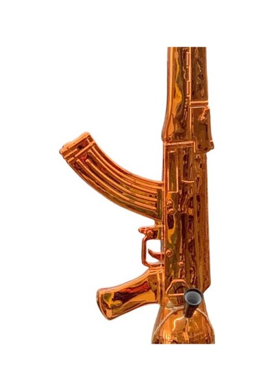 Alüminyum Gövdeli Ak-47 Kalaşnikof Tasarım 90 Cm Premium Nargile Seti Büyük Boy Contalı Sistem 02600874