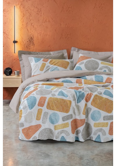 Cotton Box Çift Kişilik Nevresim Takımı Rocco Taş