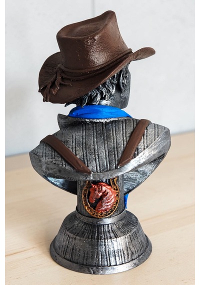 Red Dead Redemption Arthur Morgan Büst Figürü 15 Cm Koleksiyon Büst