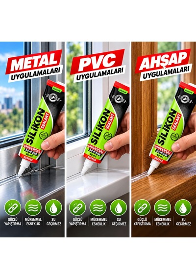Tr Şeffaf Silikon Mastik 40 Ml Tüp Yapıştırıcı Su Geçirmez Cam Fayans Pvc Dolgu Sızdırmaz Hızlı Kuruma Diğer