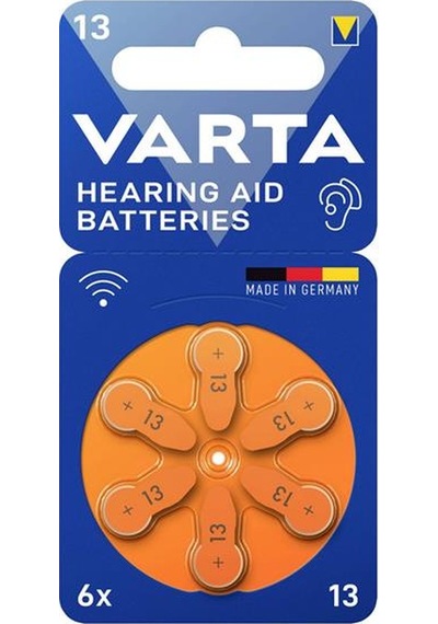 Varta 13 Numara Kulaklık Cihazı Pili 6'lı Paket