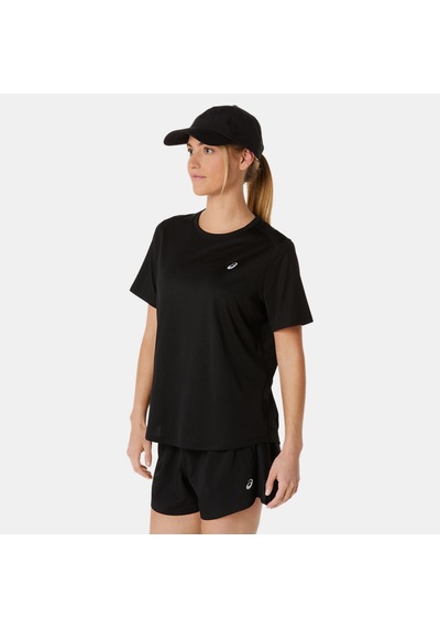 Asics Asıcs Sılver Ss Top Kadın Black/obsidian Grey Kısa Kollu Tshirt 2012d144-001