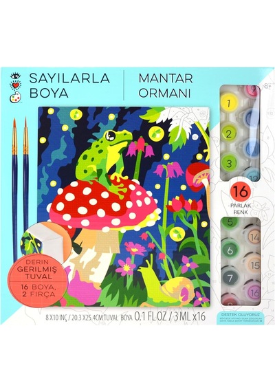 Arts Numaralarla Boya Seti Mantar 9207 Diğer