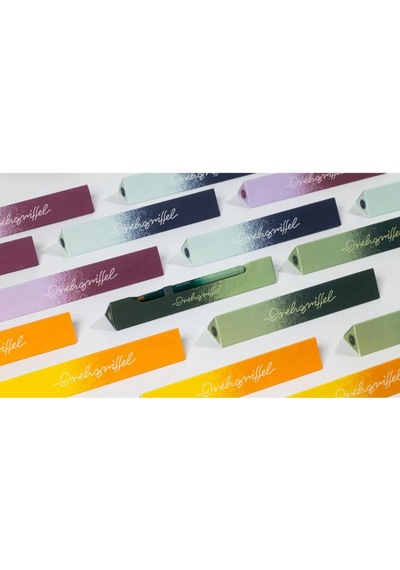 Leuchtturm1917 Drehgriffel Nr. 1 Tükenmez Kalem - 2025 Limited Handmade Gradient Edition Rising Sun / Lemon 372934 Çok Renkli