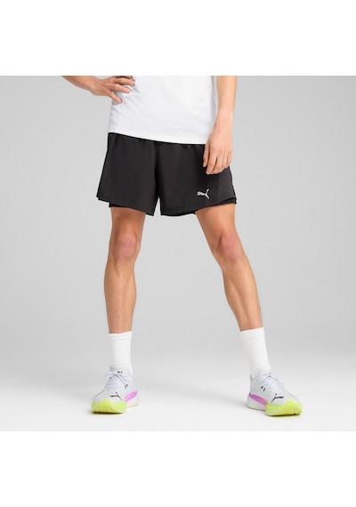Puma Velocıty Erkek 2si 1 Arada Koşu Şortu 526611 01 Siyah