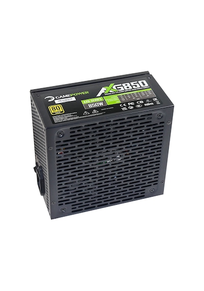 Gamepower Axg-850 14cm 80+ Gold Atx3.0 Pcı-e5.0 850w Power Supply