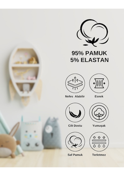 Alya Underwear Kız Çocuk Kalpli Dokuma Lastik Pamuklu Kumaş Slip Külot 5'li Paket 5 Adet Beyaz Lacivert P21
