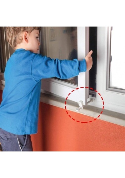 Çocuk Bebek Havalandırma Kolu Pencere Güvenlik Kilidi 2 Adet Çok Renkli Çocuk Bebek Havalandırma Kolu Pencere Güvenlik Kilidi 2 Adet Çok Renkli
