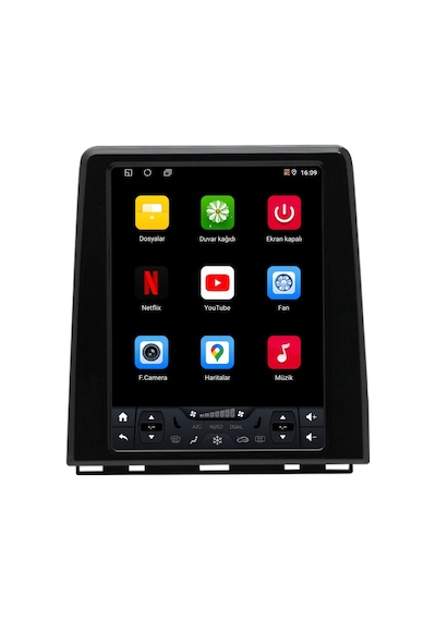 Renault Captur 2020-2023 Tesla Android Multimedya Carplay Android Auto Navigasyon 6gb Ram 64gb 9.7''