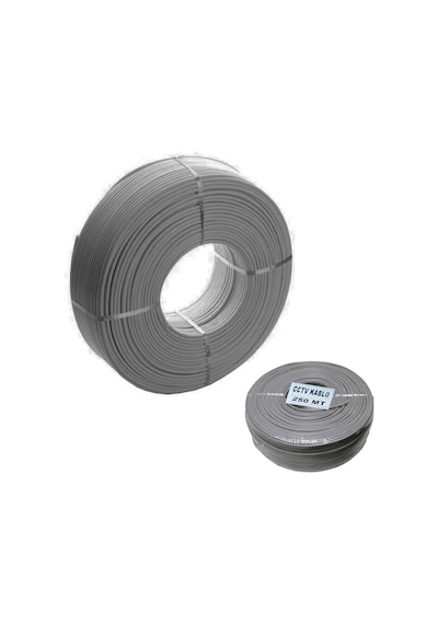 250M Güvenlik Kamera Cctv Kablosu 4+1 Cctv 0.22Mm - 250 Metre