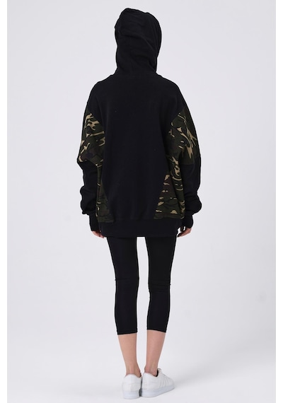 Alexander Gardi ALEXANDERGARDI KAPÜŞONLU OVERSİZE SWEATSHIRT