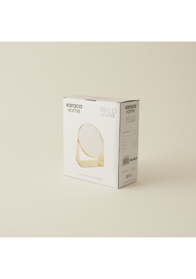 Karaca Home Milo Masa Aynası Gold 7x19x21.3 Cm Sarı