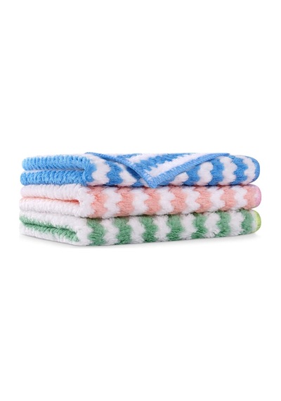 Vicloon Mutfak Temizlik Bezi, 3 Adet Mikrofiber Temizleme Bezi Ultra Emici Tekrar Kullanılabilir Bezi, Evrensel Temizlik Bezi Mutfak, Banyo, Araba İçin - 25x25cm Çok Renkli Sku: Zeusb0bj72rlhv 0
