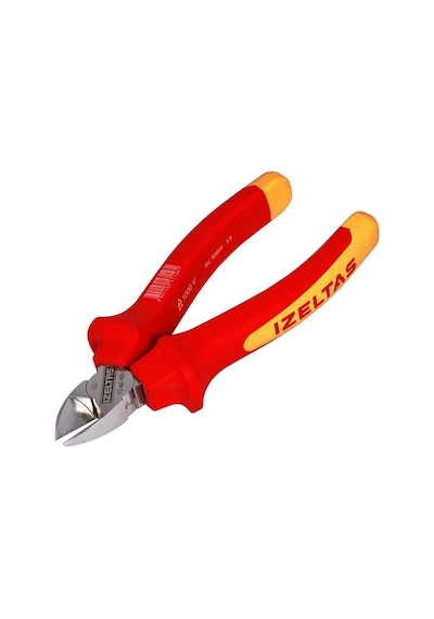 İzeltaş 3700 16 6180 180mm 1000v İzoleli Elektrikçi Yan Keski