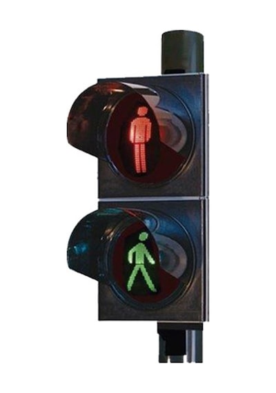 200 mm Power Ledli Yaya Sinyal Verici, Trafik Lambası-579 - 12 VDC