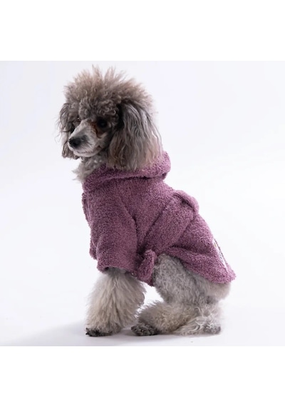 Pawstar Bornoz Kedi Ve Küçük Köpek Mor Pattaya L-xl