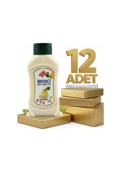 Afia Mayonez 12x500 Gr