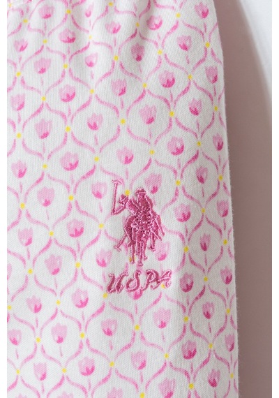 U.s. Polo Assn. Kız Bebek Pembe Takım Usb3020-c-v1 Pembe