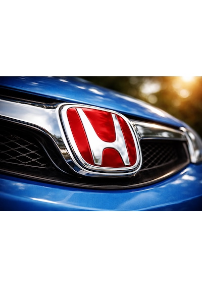 Honda Civic Fd6 2006-2012 Model Uyumlu Ön Kırmızı Logo Oem Kalite