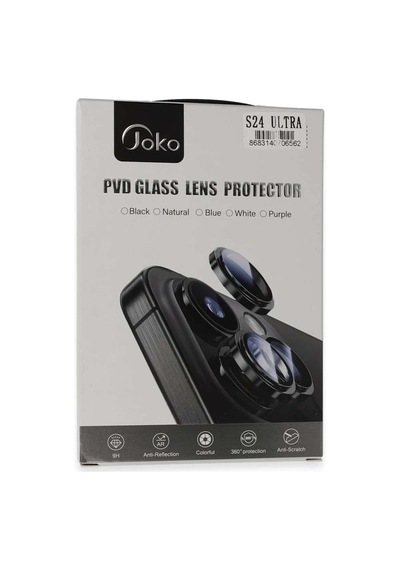 Galaxy S24 Ultra Pvd Metal Kamera Lens - Siyah Diğer