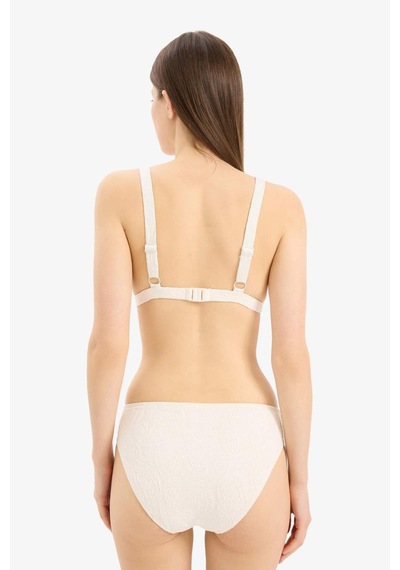 Defacto Regular Fit Brode Bikini Alt-fall İn Love E3900ax25smwt16 Beyaz