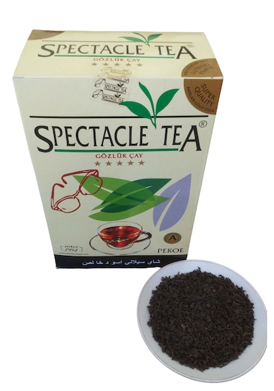 Spectacle Gözlük Çay 2 Adet 800 Gr'lık Ithal Çay %100 Orijinal Pekoe Ceylon Tea