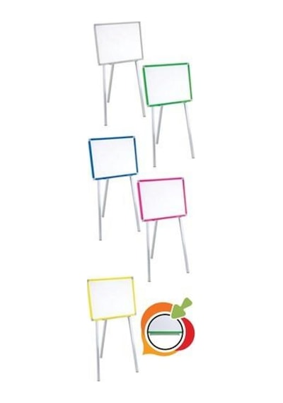 Pan 130 Yazı Tahtası Teleskopik Sabit Ayaklı 35x45 Cm Renkli