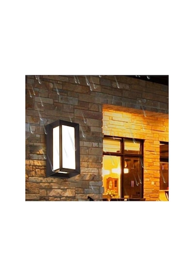 Bahçe Aydınlatması Led Işık 25cm E27 Duylu Zita Ultra Bahçe Duvar Aplik Su Geçirmez Çok Renkli