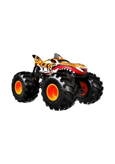 Hot Wheels Monster Trucks 1 24 Arabalar Tiger Shark